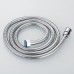 Flexible Shower Hose 1.5M Chrome Finished Replacement Handheld Shower Pipes - B06XK1X366
